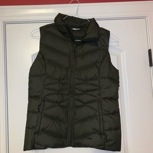 Army Green North Face Vest